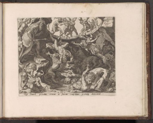 Cyrus Casts Daniel's Accusers into the Lion's Den
