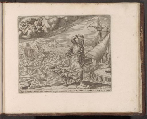 God commands Jonah to go to Nineveh