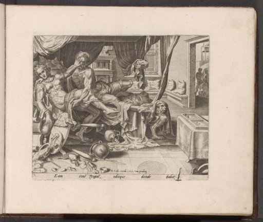Amnon rapes Tamar
