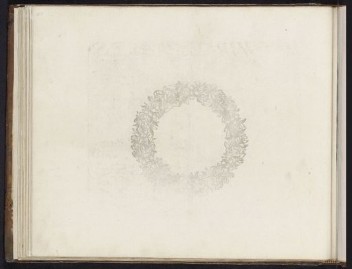 Ornamental floral wreath