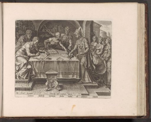 Jezebel sends letters to the elders and the prominent