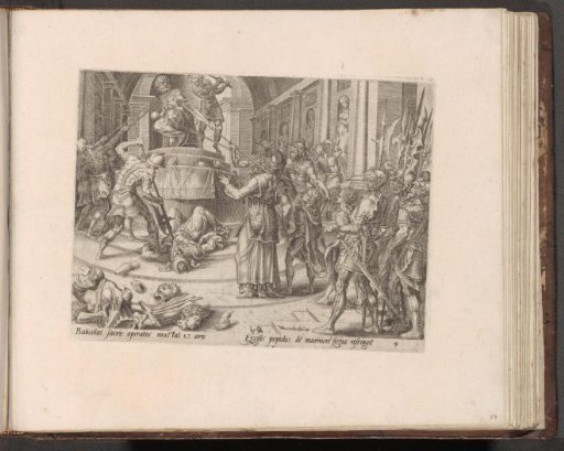 Destruction of the temple of Baal