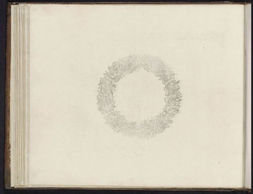 Ornamental floral wreath