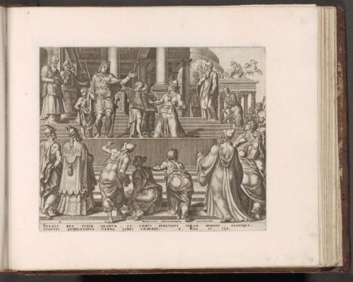 King Josiah has the lawbook read to the people