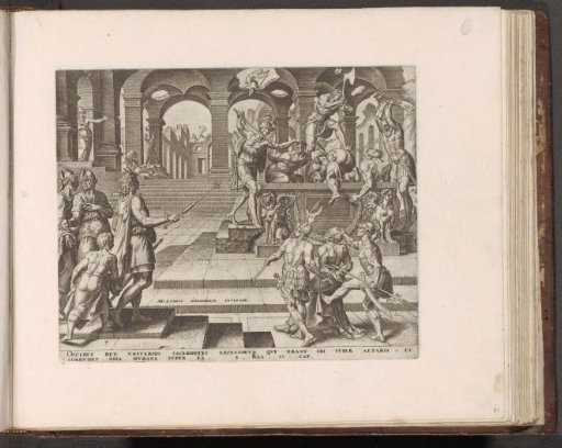 King Josiah orders the priests of the temples in Samaria to be killed