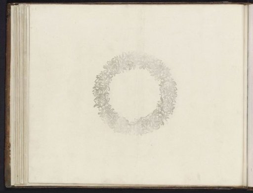 Ornamental floral wreath