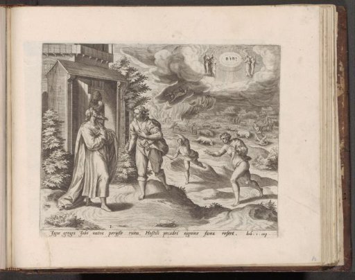 Job hears the bad news from messengers
