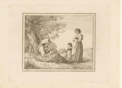 Women and Children in a Landscape