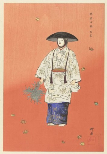 Actor in the Nō Play Hanagatami