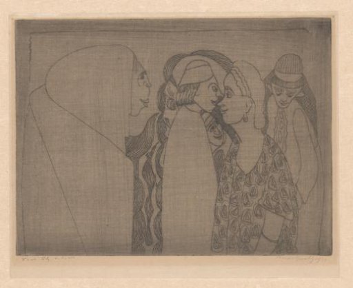 Six Standing Figures