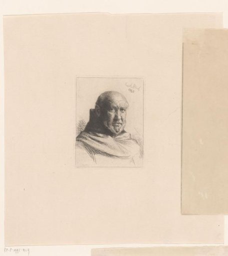 Head of a monk