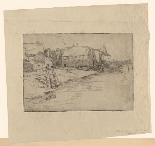 View of Newhaven from the River Ouse