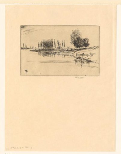 Bend in the River Rhine