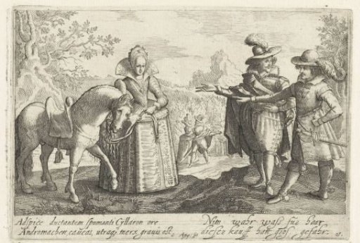 Allegory on the thoughtless choice of marriage