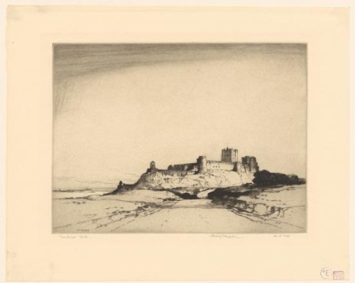 View of Bamburgh Castle