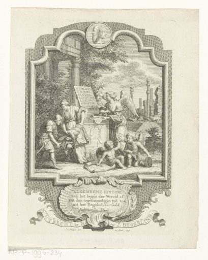 Cartouche with Allegory on the History of Etruria