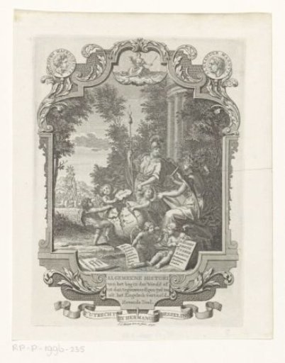 Cartouche with Allegory on the History of Greece