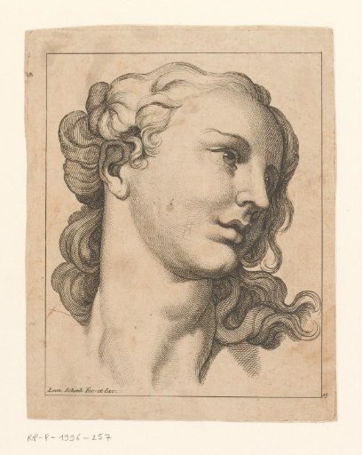 Head of a Woman, Looking to the Right