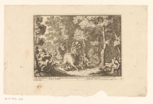 Hunt of Atalanta and Meleager on the Boar