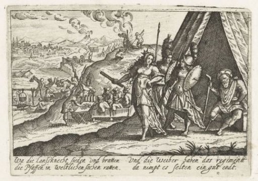 Three women as generals