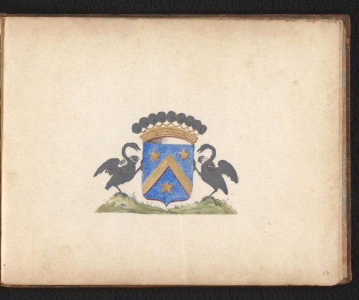 Coat of arms of Jean Jacques Charron, Marquis of Menars