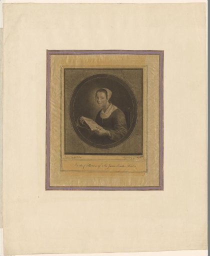 Seated woman with a book