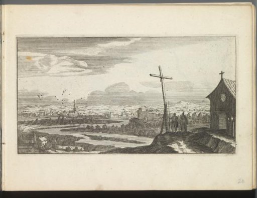 Landscape with City View and a Chapel