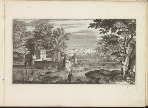 Landscape with a castle