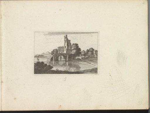 Landscape with a ruin