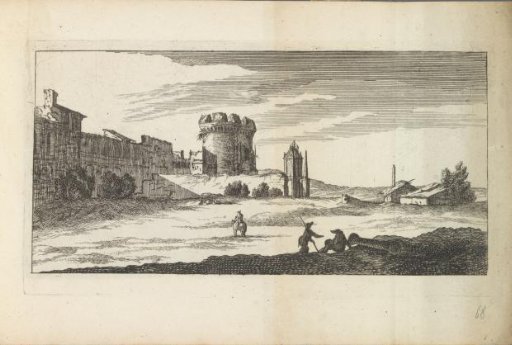 Landscape with a ruin