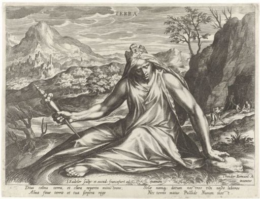 Earth Personified by the Goddess Cybele