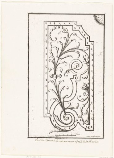 Parterre with Embroidery Motifs
