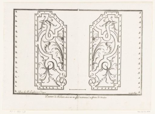 Parterre with Embroidery Motifs