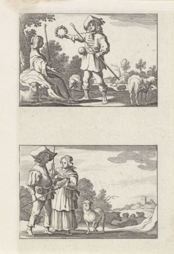 Shepherds and shepherdesses