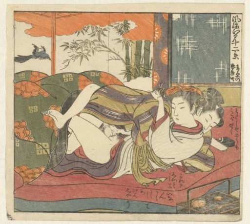 Lovers in Bed