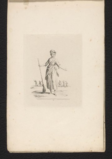 Street sweeper with outstretched arms