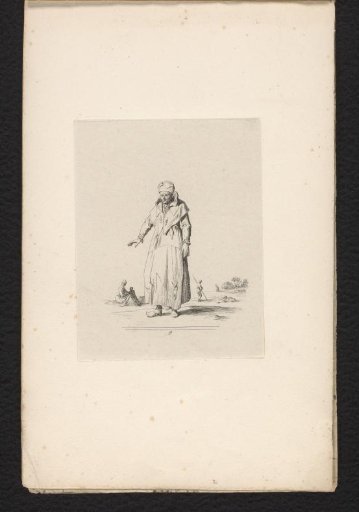 Old female beggar