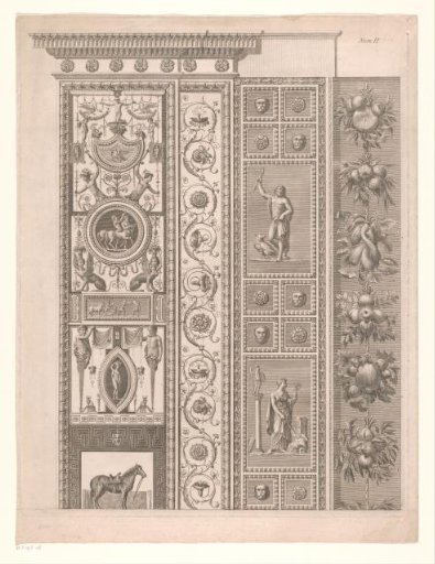 Upper part of a decorative pilaster