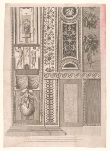 Lower part of a decorative pilaster