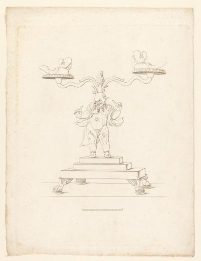 Oil Lamp in the Form of a Figure of Bacchus
