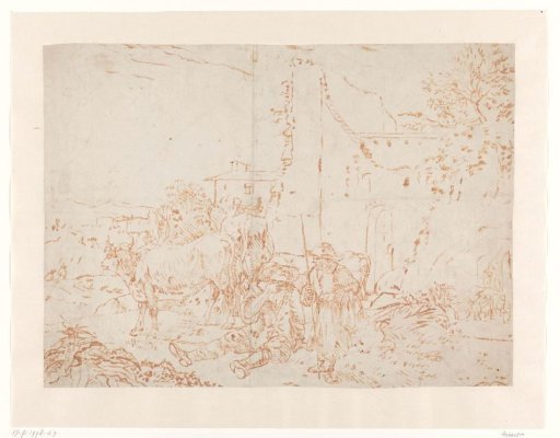 Shepherds with Cows