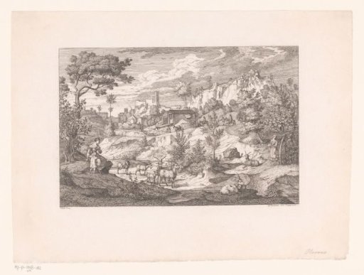 Landscape near Olevano