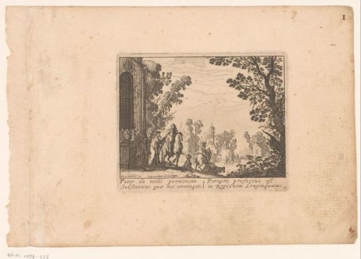Departure of the Prodigal Son