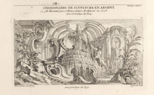 Rocaille Fountain with River God