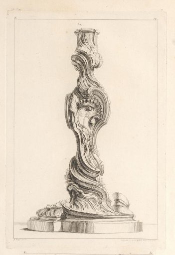 Design for the base of a candelabrum