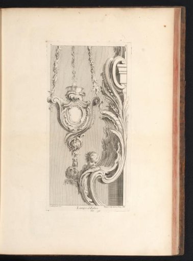 Design for an oil lamp for a church