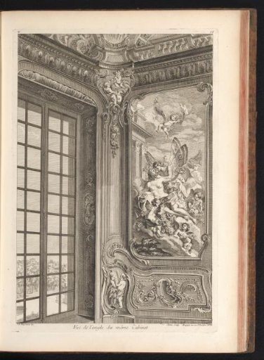 View of the cabinet of Count de van Bielinski