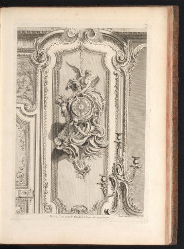 Design for a longcase clock