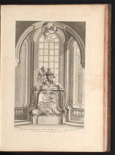 Design for a tomb monument