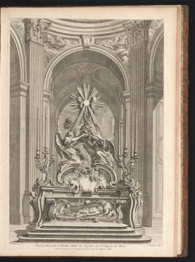 Design for the high altar of Saint-Sulpice in Paris
